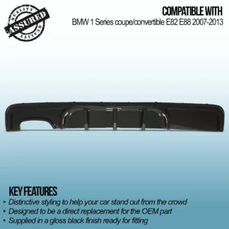 Our rear diffusers are designed to lower the look of your vehicle whilst most importantly improving downforce