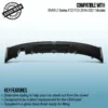 Gravity Performance Rear Diffusers are the perfect aesthetic upgrade to the rear end of your BMW