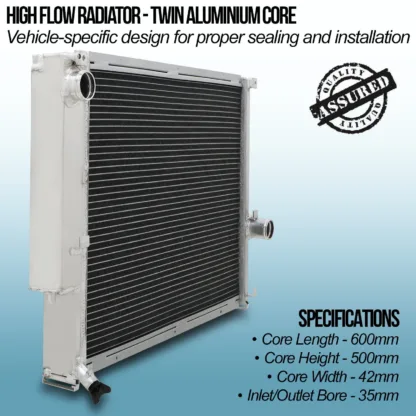 Keeps engine temperatures down