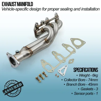 Mandrel bent and fully TIG welded for strength and durability