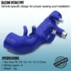 reinforced silicone turbo intake hose