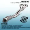 Gravity Performance Manifolds are designed to be direct replacements for OEM manifolds