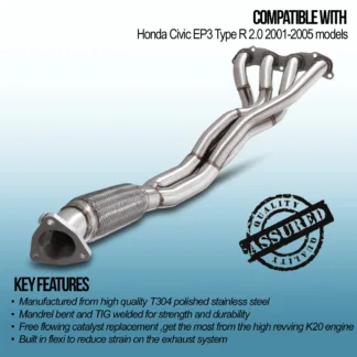 Manufactured from high quality T304 polished stainless steel