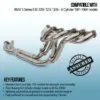 Mandrel bent and fully TIG welded for strength and durability