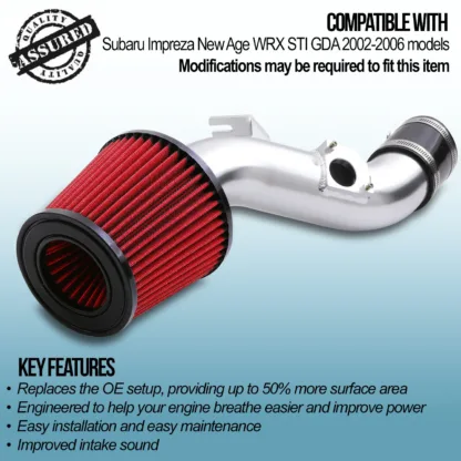 High quality lightweight performance air induction kit