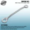 Manufactured from highest quality and strength aluminium to help reduce weight without compromising strength