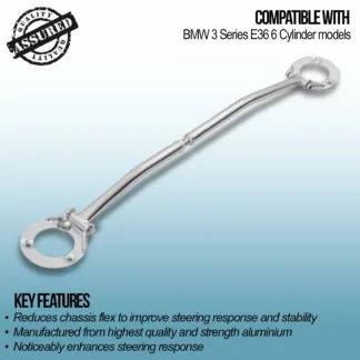 Manufactured from highest quality and strength aluminium to help reduce weight without compromising strength