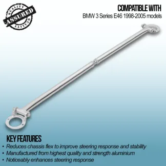 Gravity Performance Strut Braces solidly mount two parts of your car together