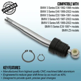 Manufactured from highest quality CNC machined billet aluminium