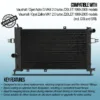 Twin aluminium core will achieve up to 30% greater cooling capability than OEM