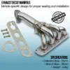 Mandrel bent and fully TIG welded for strength and durability
