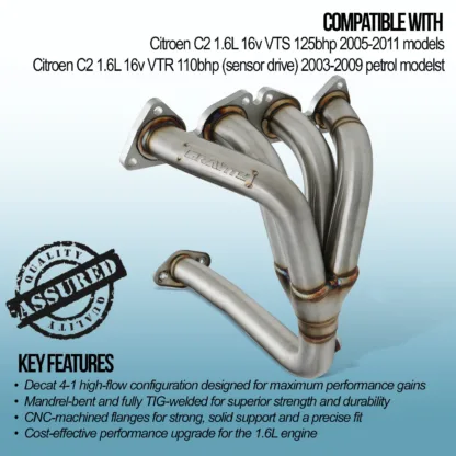 Cost-effective performance upgrade for the 1.6L engine