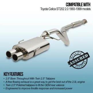 2.5' Bore Throughout With Twin 2.5' Tailpipes