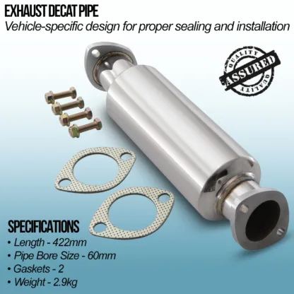 Free flowing catalyst replacement to get the most from your 1.8L engine