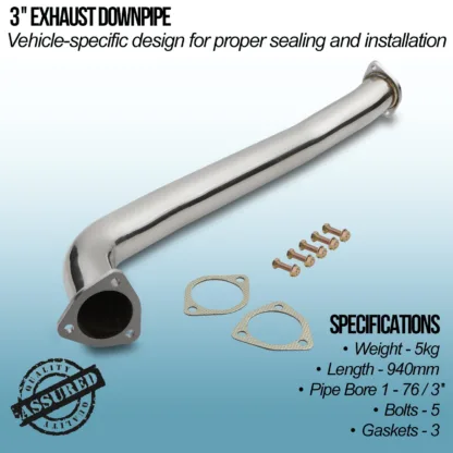 Mandrel bent and fully TIG welded for strength and durability