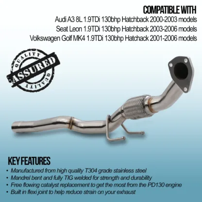 Manufactured from high quality T304 grade stainless steel