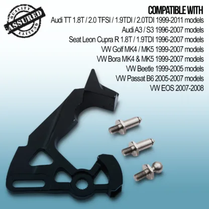 avoiding incorrect shifting and providing a more precise gear change. The tighter feeling provides a sportier feel and adds a great level of engagement when driving.