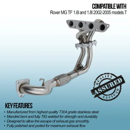 Manufactured from highest quality T304 grade stainless steel