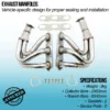 Mandrel bent and fully TIG welded for strength and durability