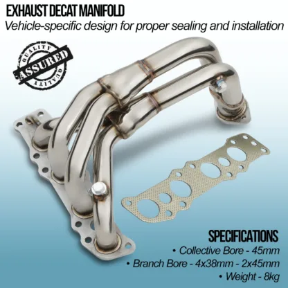 Mandrel bent and fully TIG welded for strength and durability