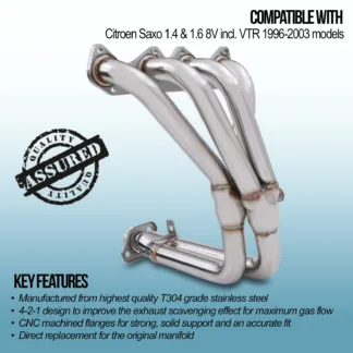 Our Performance Manifolds are designed to be direct replacements for OEM manifolds