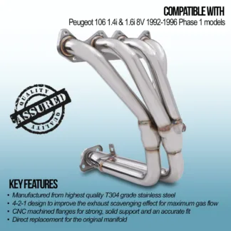 Our Performance Manifolds are designed to be direct replacements for OEM manifolds