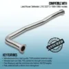 Gravity Performance decats are made to completely replace the stock catalytic converter eliminating all restrictions. Our Performance decats improve throttle response and allow for improved exhaust flow increasing power and torque.