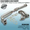 Mandrel bent and fully TIG welded for strength and durability