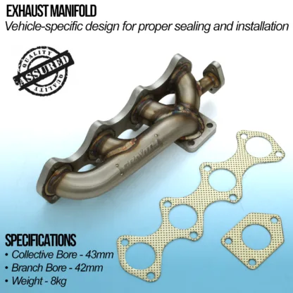 Gravity Performance Manifolds are designed to be direct replacements for OEM manifolds