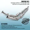 Gravity Performance sports cats are made to completely replace the stock catalytic converter reducing any restrictions. Our Performance sports cats improve throttle response and allow for improved exhaust flow