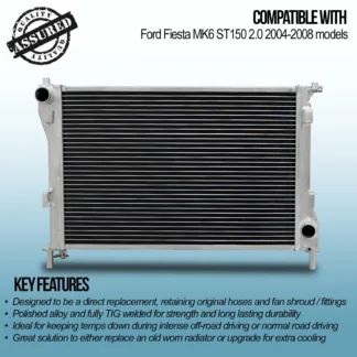 Designed to be a direct replacement for ease of fitment