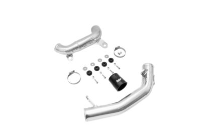this precision-engineered aluminium hard pipe kit from Forge transforms your charge system with<strong> genuine performance gains</strong>. The CNC machined pipes swap seamlessly in place of the standard plastic turbo to intercooler and intercooler to throttle body pipes