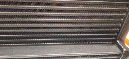 we were not content with any air core. The Forge Motorsport development team tested 4 different constructions of air core before choosing the final stuffed fin stepped design intercooler for the 2007 onwards models (R56/R57) BMW Mini Cooper S Turbo.</p>