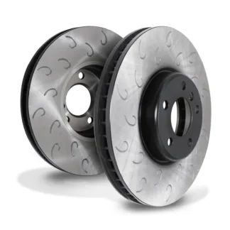 Gravity Front Hooked Vented 348mm Brake Discs - BMW 5 6 7 Series F10 F11 F13 10-18