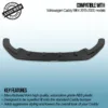 Gravity Performance Front Splitters are designed to elevate your car's aerodynamics and style. This sleek and functional accessory not only enhances your vehicle's appearance but also improves its stability and performance.