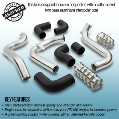 Manufactured from highest quality and strength aluminium to help reduce weight without compromising strength