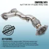 Manufactured from highest quality T304 grade stainless steel