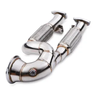 Our Gravity Performance Decat Downpipe is designed to remove restrictions from within your OEM exhaust system