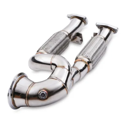 Our Gravity Performance Decat Downpipe is designed to remove restrictions from within your OEM exhaust system