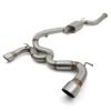 3' Catback Exhaust System compatible with Ford Focus MK2 ST225 2.5 05-11 is a free flowing system with a 3' bore to maximise gas flow throughout the system
