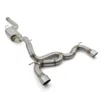 Free flowing system to get the most from the 5 cylinder powerplant
