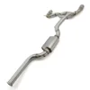 4' Polished tailpipes to fit the OEM rear valance