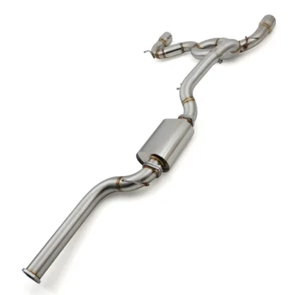 4' Polished tailpipes to fit the OEM rear valance