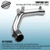 Manufactured from highest quality and strength aluminium to help reduce weight without compromising strength.