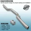 Manufactured from highest quality T304 grade stainless steel