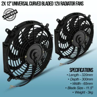 Gravity Performance universal fans are the perfect complementary performance upgrade