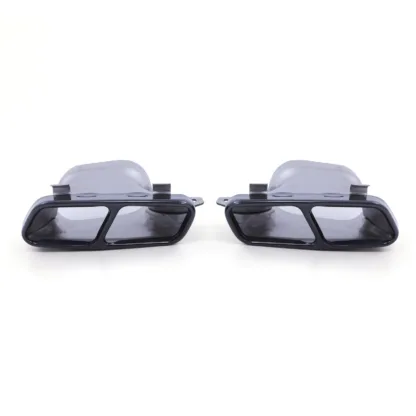 Supplied with gloss black quad exhaust tailpipes