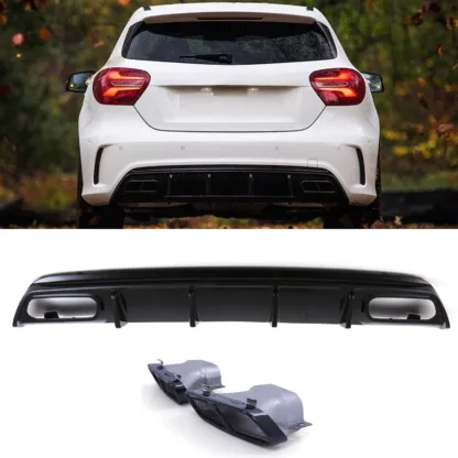 Gravity Performance rear diffusers are specifically designed to improve your Mercedes’ aesthetics with distinctive styling. Our rear diffusers complement your Mercedes’ other styling elements and pair well with our range of splitters and side skirts.