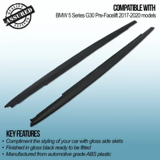 Gravity Performance side skirts are meticulously engineered to transform your vehicle's exterior. Our Gravity Performance side skirts elevate your vehicle's aesthetics providing a more aggressive and sporty look.