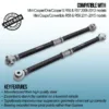 Gravity Performance camber arms are fully adjustable